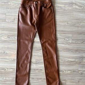 MNML Leather Pants sz 33